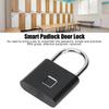Fingerprint Padlock Zinc Alloy Smart   Home Cabinet Door Dormitory Locker Fingerprint Lock