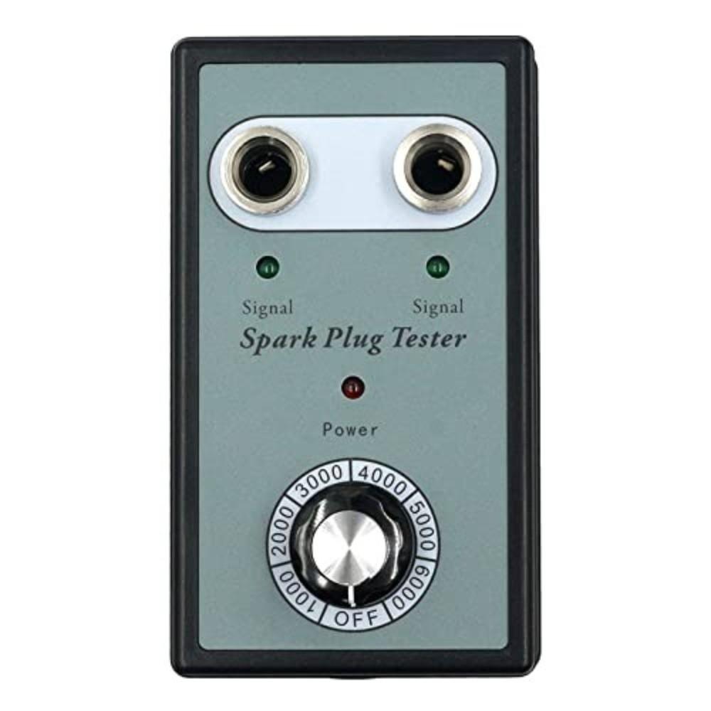 Power Adapter Included Dual Hole Spark Plug Tester 0-6000RPM Ignition Tester  Car/Motorcycle