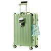 Durable Multifunctional Luggage with Cup Holder, Combination Lock, Rechargeable Features, and Large Capacity for Men and Women