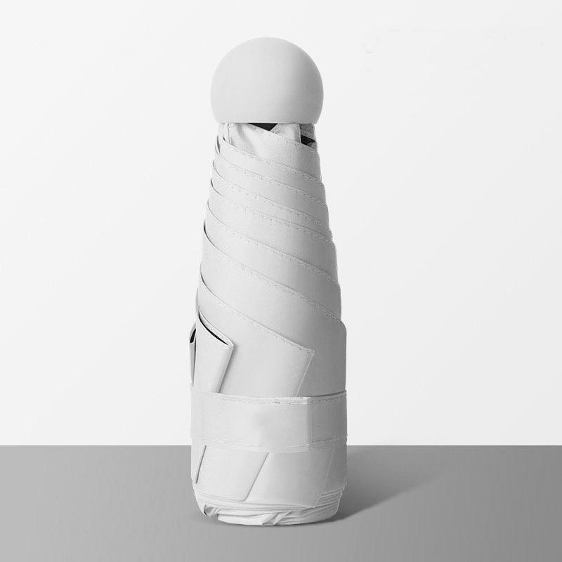 Compact UV Protection Dual-Use Mini Umbrella for Sun and Rain