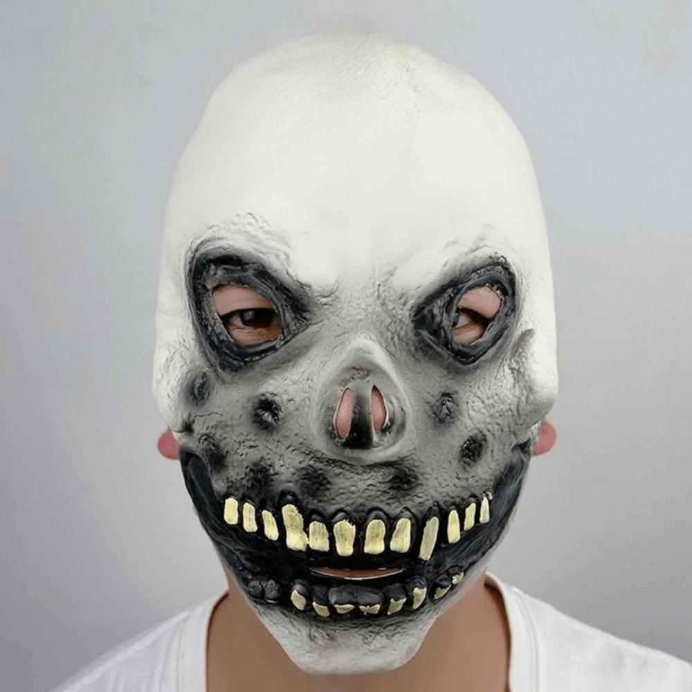 Spooky Scary Skull Headgear Realistic Full Face Mask Terrifying Cosplay Mask  Christmas Party