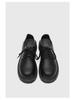 Men's Winter Derby Shoes - High-End British Style, Round-Toe Leather with Thick Sole, Japanese-Inspired Suit Shoes