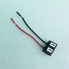 10Pcs Connection H7 Ceramic Connector Lamp Holder Wiring Harness Car Halogen Bulb Socket Power Adapter Plug Wires