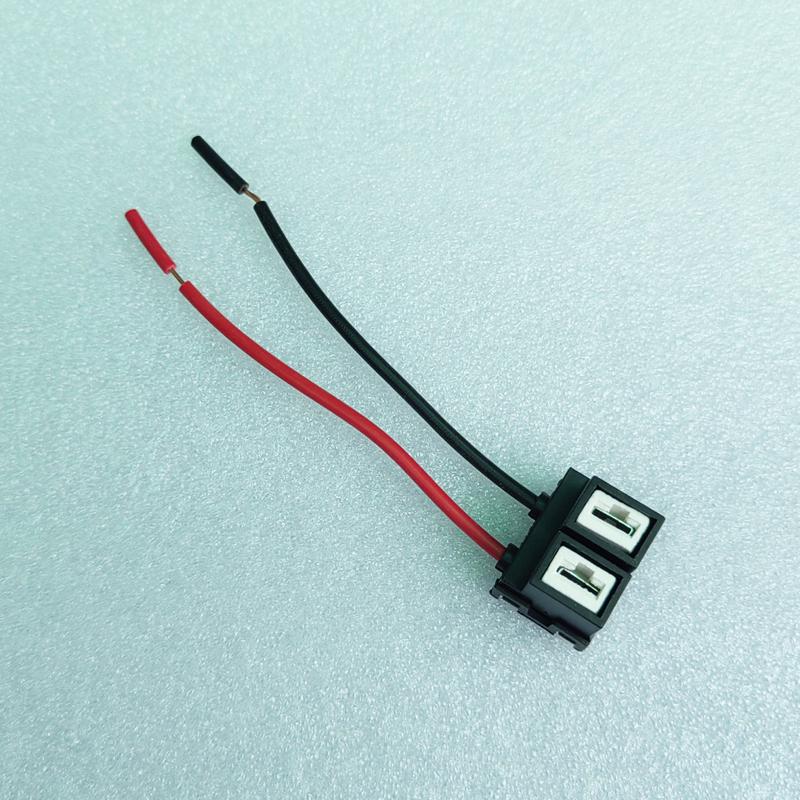 10Pcs Connection H7 Ceramic Connector Lamp Holder Wiring Harness Car Halogen Bulb Socket Power Adapter Plug Wires