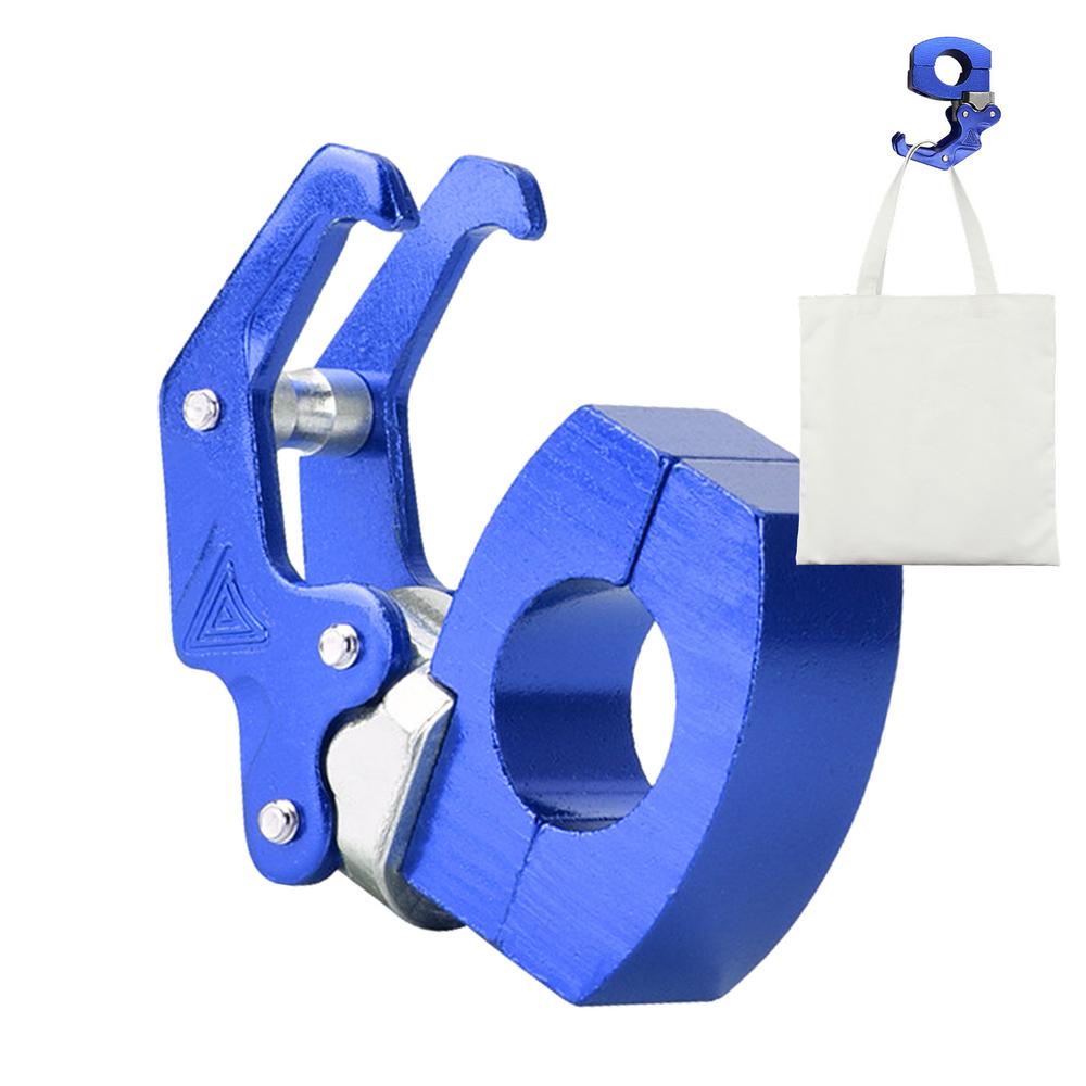 

Крючки для руля мотоцикла, нержавеющий крючок для руля велосипеда, не выцветает, простая установка, крючки для хранения, высокая прочность, жесткий синий