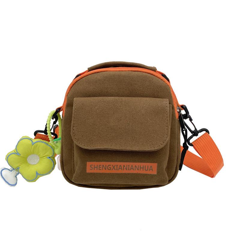 Canvas Small Bag Women Shoulder Bags Fashiable Casual Crossbody Bag for Women Purse and Handbags Mother Kids Bags for Girl Sac