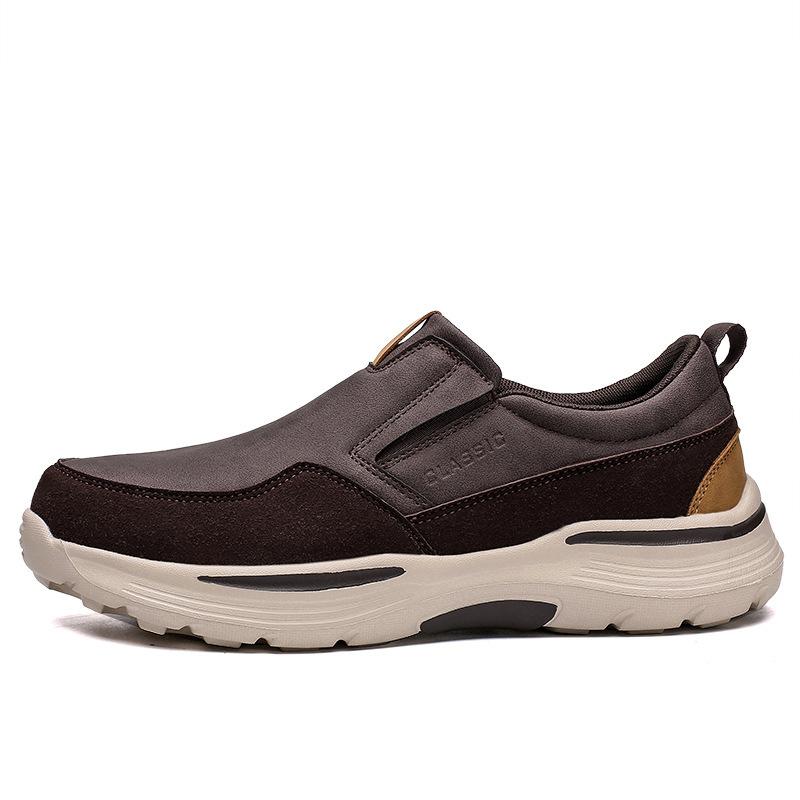 Canvas shoes casual leather cloth shoes lazy large size cloth shoes