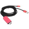 Video Adapter Cable IOS Interface To High Definition Multimedia Interface 1080P High Definition Video Converter Cable