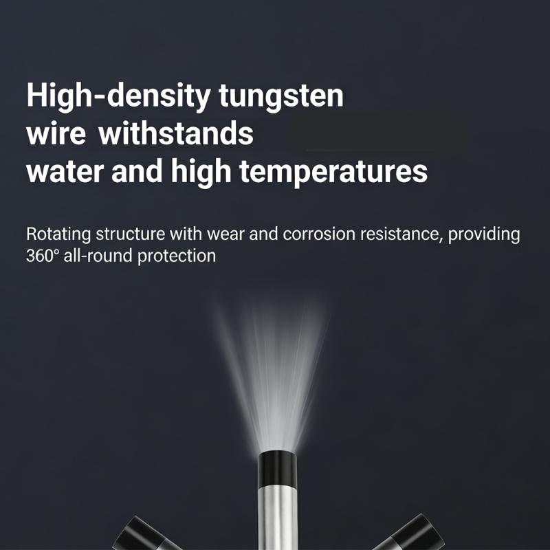Industrial Endoscope With 1080P High Resolution Camera For Vehicle Maintenance And Pipe Inspection Flexible Tube With LED Lighting