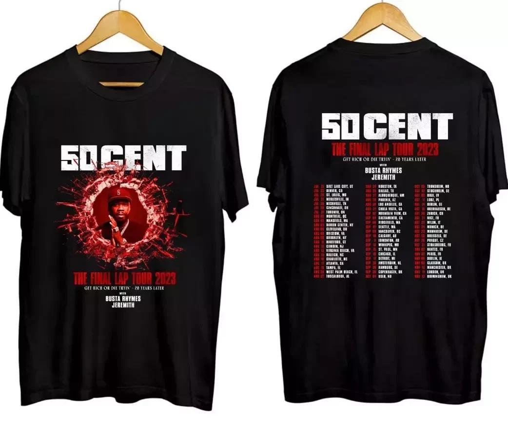 

New 50Cent The Final Lap Tour 2023 Shirt S