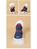 Waterproof & Windproof Hooded Dog Jacket: Thickened Warm Pet Windbreaker for Autumn & Winter