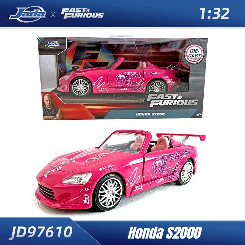 Jada Spielzeug 1:32 Fast&Furious Legierungsauto, Mitsubishi Lancer TOYATO Super Nissan Skyline GTR Jetta RX-7 Sammlung Geschenk Spielzeug für Kinder
