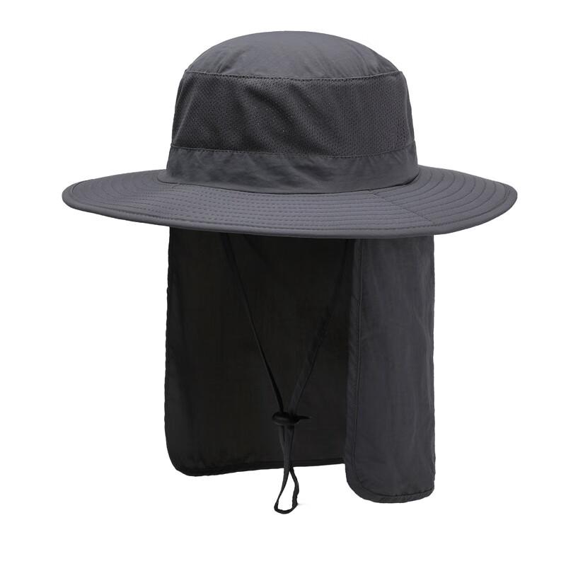 

ZHENYUEQI Men s Outdoor Wide Brim Sun Hat L
