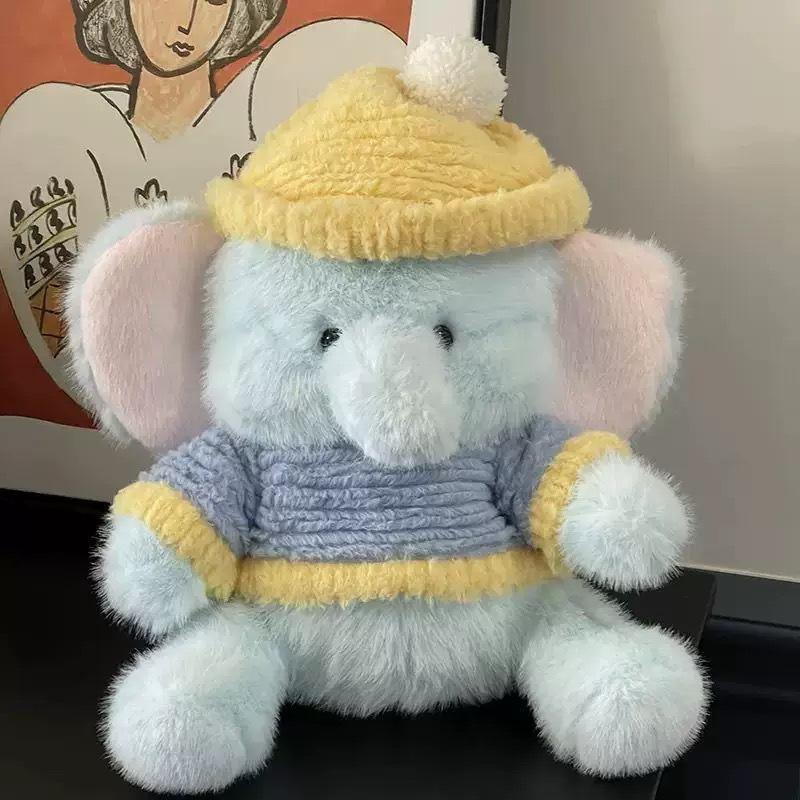 Baby Elephant Tata Plush Toy Elephant Doll Doll Super Soft Doll Sleeping Pillow Girl Birthday Gift