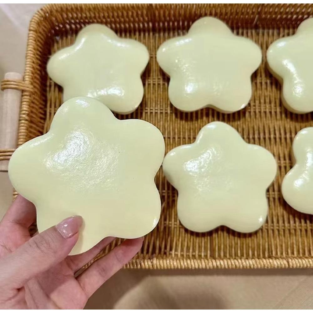 Gele Squishy Ster Fidget Speelgoed Langzaam Rijzend Knijp Anti-angst Knijpspeelgoed Super Zacht Schattig Stuiterend Decompressie Speelgoed Grappige Cadeaus