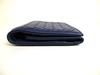 Authentic BOTTEGA VENETA Intrecciato Blue Leather Trifold Wallet Compact Wallet #a976  Open Box