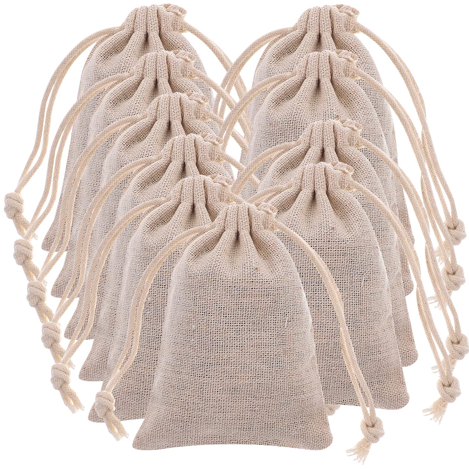 

Rosenice Мешочки льняные на шнурке для хранения мелких предметов 8 x 10 10 штук, Мешочки, Мешочки, Мешочки, см,