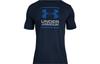 T Shirts Men's Collegiate Blue Crew Neck Moderate Straight Fit 1326849-408