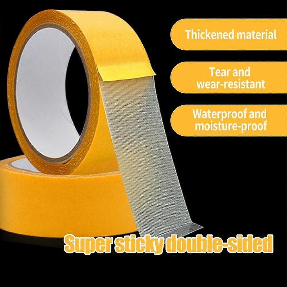 Strong Adhesive Double-Sided Gauze Fiber Mesh Tape, 2024 Newest Strong Gauze