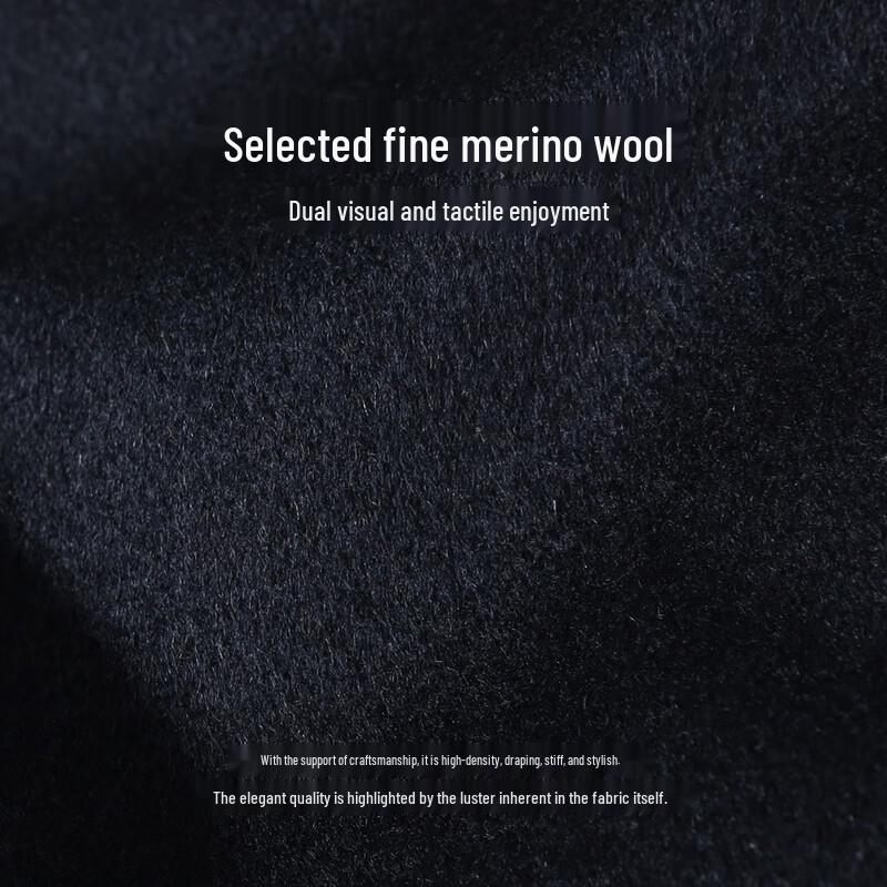 Antonio Men's Merino Wool & Goose Down Business Casual Jacket