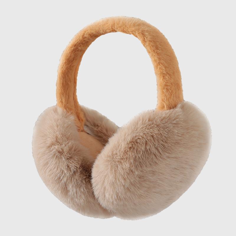 Custom Women Ear Covers Thermal Furry Cute Winter Daily Use Cycling Skiing Warm Earmuffs