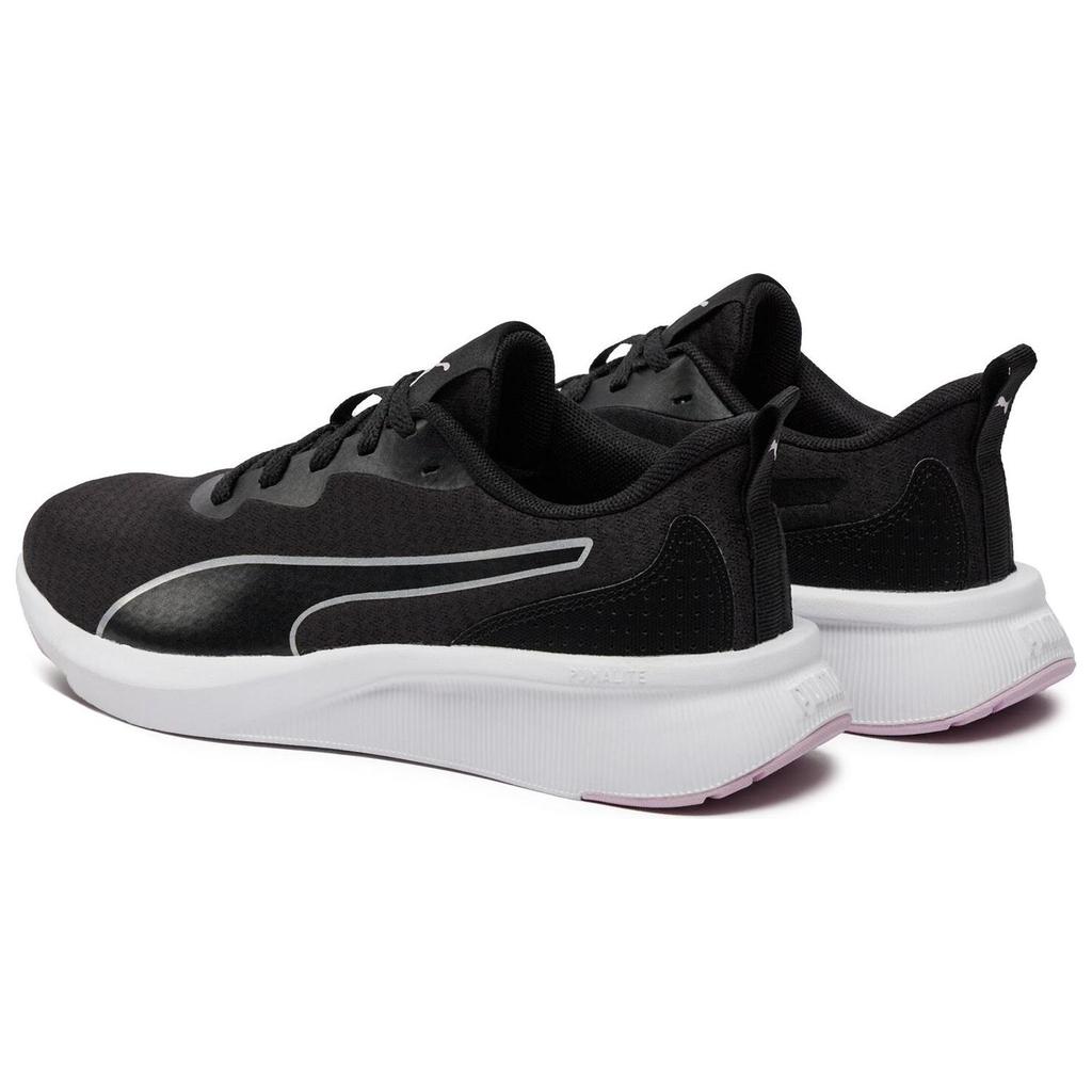 Puma Flyer Lite Rundzehen Schnürschuh Stoßdämpfend Rutschfest Leichtgewicht Low-Top Laufschuhe Unisex Sneaker Schwarz Lila 378774-13