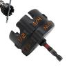 Hex Shank Nut Driver Heavy Duty Drill Bit Nut Inserter Portable Attachment No Slipping Maintenance For Home Technicians Projects