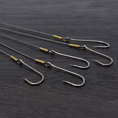 50 Peças Anzóis Pretos Afiados com Sangramento e Abertura Larga para Minhoca Anzóis Carolina/Texas Rig para Iscas Plásticas Macias Pesca de Robalo Anzol de Pesca
