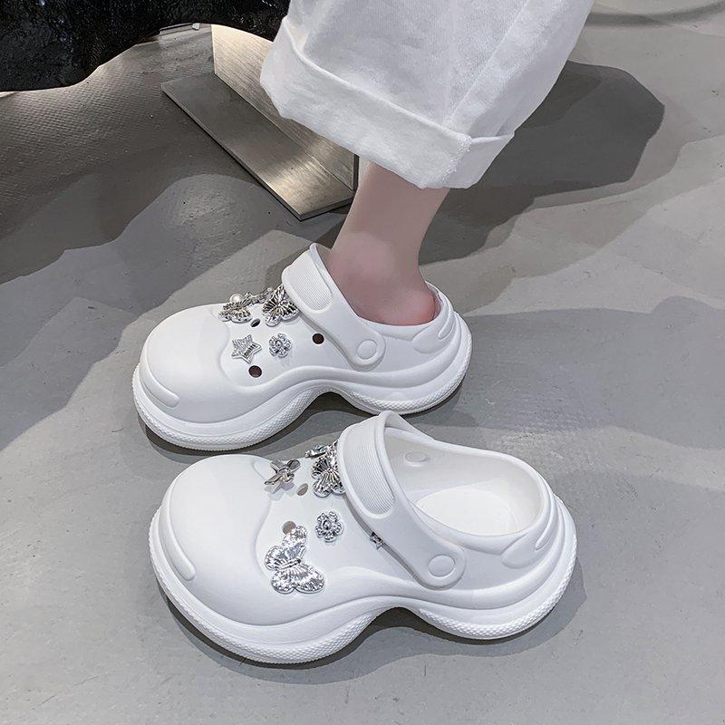 Fashion Cover Toe Butterfly-Knot House Slippers Platform Women Luxury Shoes Slides Designer Soft Butterfly-knot Slippers Casual Cover To