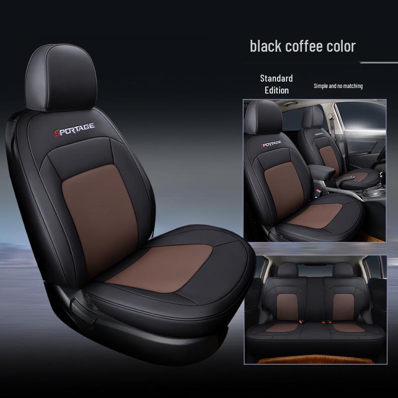 LS Custom Sports Ledersitzkissenbezug für Kia Sportage: Ganzjahres-Passform