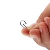 100Pcs/Lot Metal Snap Lanyard Clip Hook Gourd Buckle Connector for DIY Keychain Camping Hanging Buckle Jewelry Making Supplies