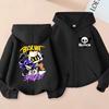 Murder Drones Printed Zip Up Outerwear Hoodie Children Clothes Kids Girls Boys Zipper Sweatshirt Baby Casual Tops Fashion Hoody