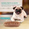 Dog Cat Pet Slow Food Bowl Cat Anti-Knockover Anti-Slip Food Bowl Puppy Anti-Choking Silicone Feeder Toy Food Plate Pet Supplies