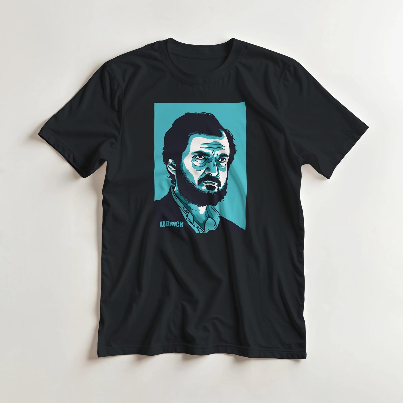 Stanley Kubrick T-Shirt | Cult Film Director Graphic Tee | Film Fan Gift S