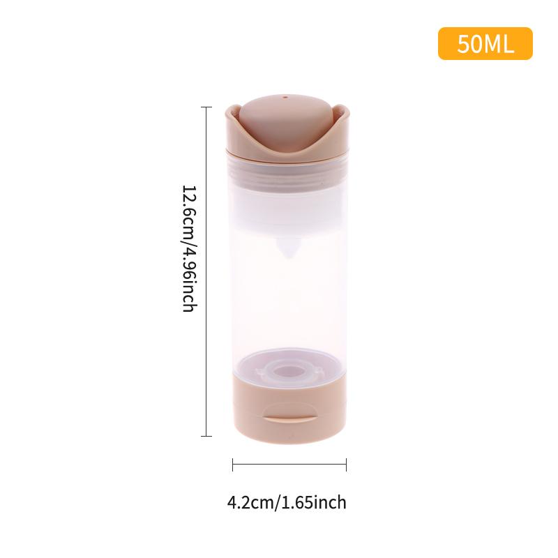 

50/80Ml Empty Vacuum Press Dropper Bottle /Eye Cream/ Serum Empty Airless Syringe Bottle Cosmetic Container 50ml