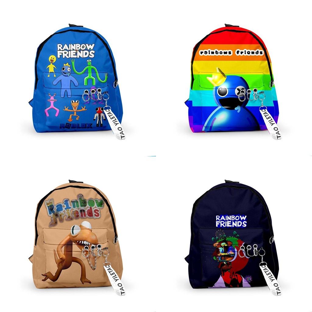 Roblox Rainbow Friends Durable Polyester Backpack Rucksack Schoolbag Travel Xmas Gift