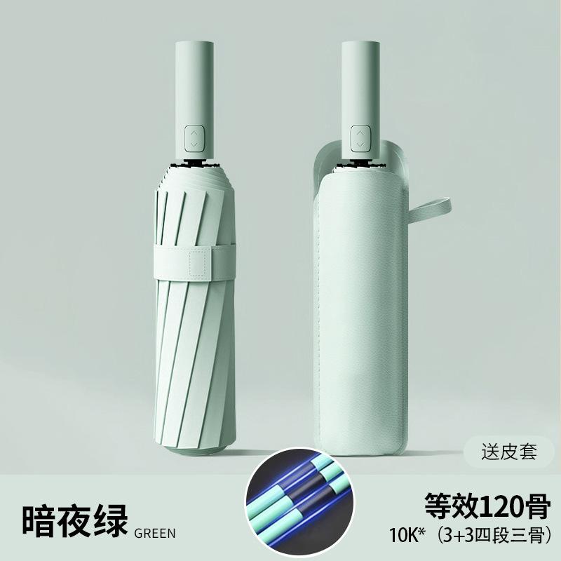 Umbrella for Students To Go To School, Enlarged Reinforcement and Thickened Outdoor Portable Folding Sunscreen Parasol, Storm-resistant Umbrella