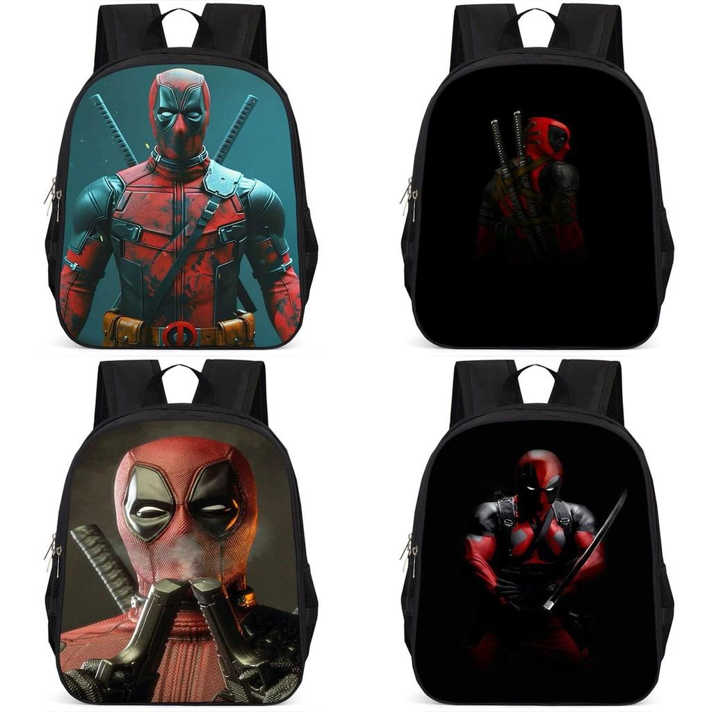 Spacious 15 Inch Deadpool Backpack For Boys And Girls With Large Capacity Design