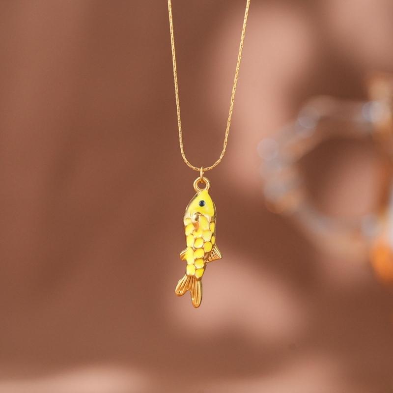 Anhänger-Halskette mit verstellbarer 40cm + 5cm Kette, Goldfarbene Umrandung und Schlanker Tägliches Schmuckstück als Akzent für Outfits