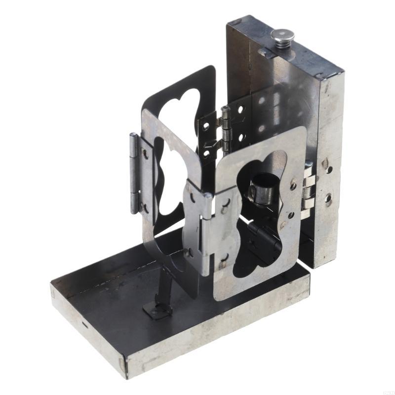 62KD Efficient Foldable Small Holder Light Candlestick for Outdoor Activity