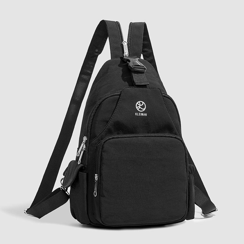 Летний новый зарубежный стиль текстура простой модный тренд маленький рюкзак 2025 повседневный личностный женский нишевый рюкзак