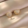 New Korean  Sweetness Luxury High Quality Love Earrings Girlfriend Gifts Banquet Women's Jewelry Earrings 2025