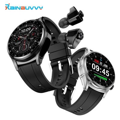 Rainbuvvy GT66 Smart Bracelet 1.39inch IPS HD Touchscreen 360x360 NFC Bluetooth 5.2 Android Smartwatch TWS Sports Watch Multi-language