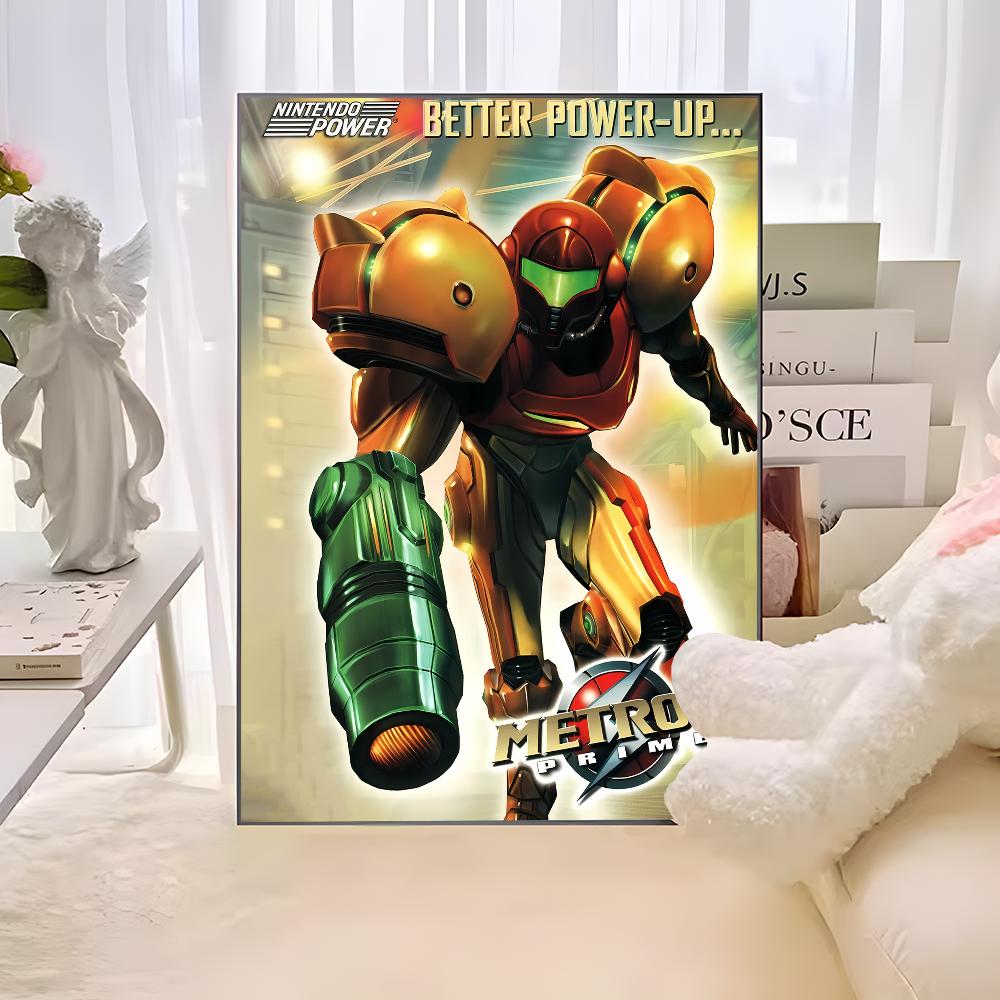 

Игра M-METROID Классические Винтажные Постеры Винтажный Декор Комнаты Домашний Бар Кафе Декор Скандинавский Домашний Декор 21cm×30cm NoFrame