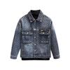 High-end Sense Cat Claws Fashion Niche High-end Denim Jacket for Men Plankton Handsome High Street Retro American Jacket