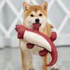 Dog Plush Chewing Toy Wear-Resistant Squeak Dog Toys Pet Plush Bite Teething Toy For Dog Puppy Teddy Interactive Toy Supplies
