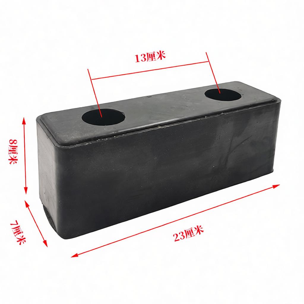 Paraurti Ammortizzatore in Gomma Heavy Duty Paracolpi Anti Collisione Cuscino Protezione Parcheggio Camion Rimorchio Ammortizzatore Accessorio Veicolo