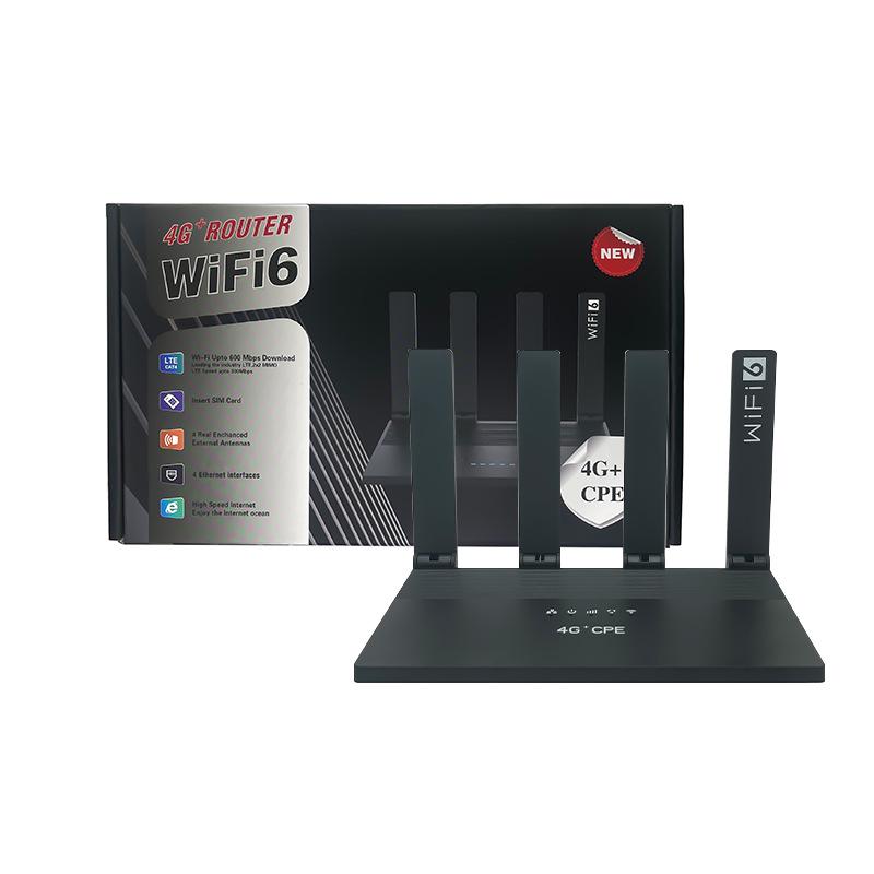 Eurasian 4G LTE WiFi 6 Router with SIM Card Slot