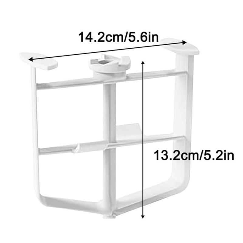 Ice Cream Maker Attachments Ice Cream Mixing Stand Plastic Texture Mixing Holder Suitable for 4.5QT 5QT 6QT Models