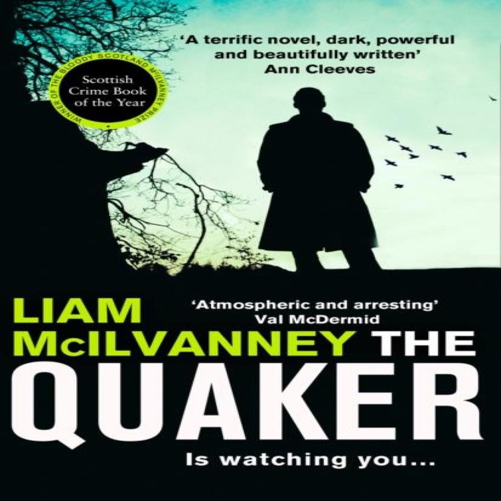 The Quaker by Liam McIlvanney Paperback Book 9780008259945